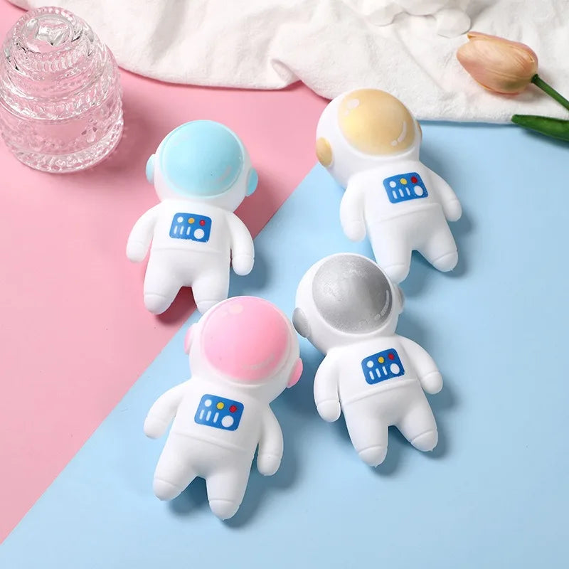 Astronaut Squishy Toy – Kawaii Space Man Sensory Fidget Ball