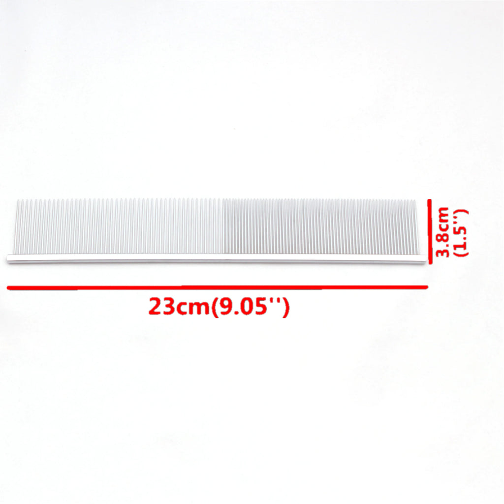 Metal Dog Grooming Comb – Gold Professional Pet Hair Care Tool