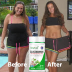 🌿💧 100PCS Glucomannan Powder – Vegan, Non-GMO, Gluten-Free Natural Weight Loss & Appetite Support