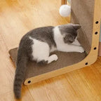 🐾📐 L-Shape Cardboard Cat Scratcher – Wear-Resistant Scratch Post