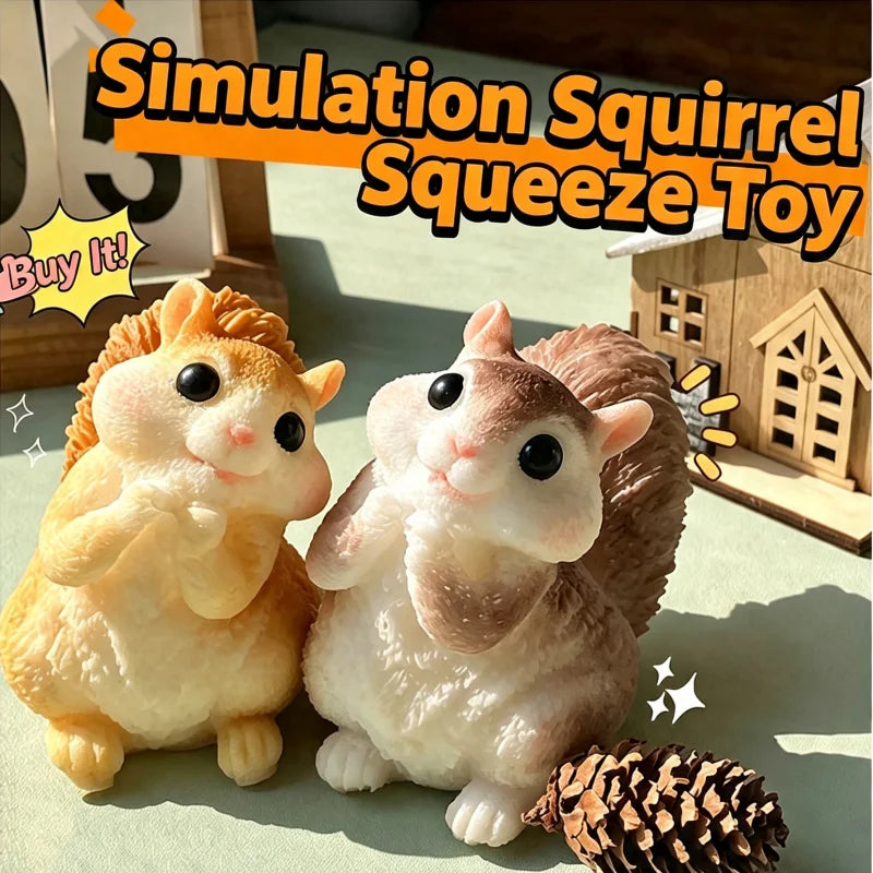 Cute Animal Squishy Toy – Ultra Soft Stretchy Cat & Dog Fidget Toy