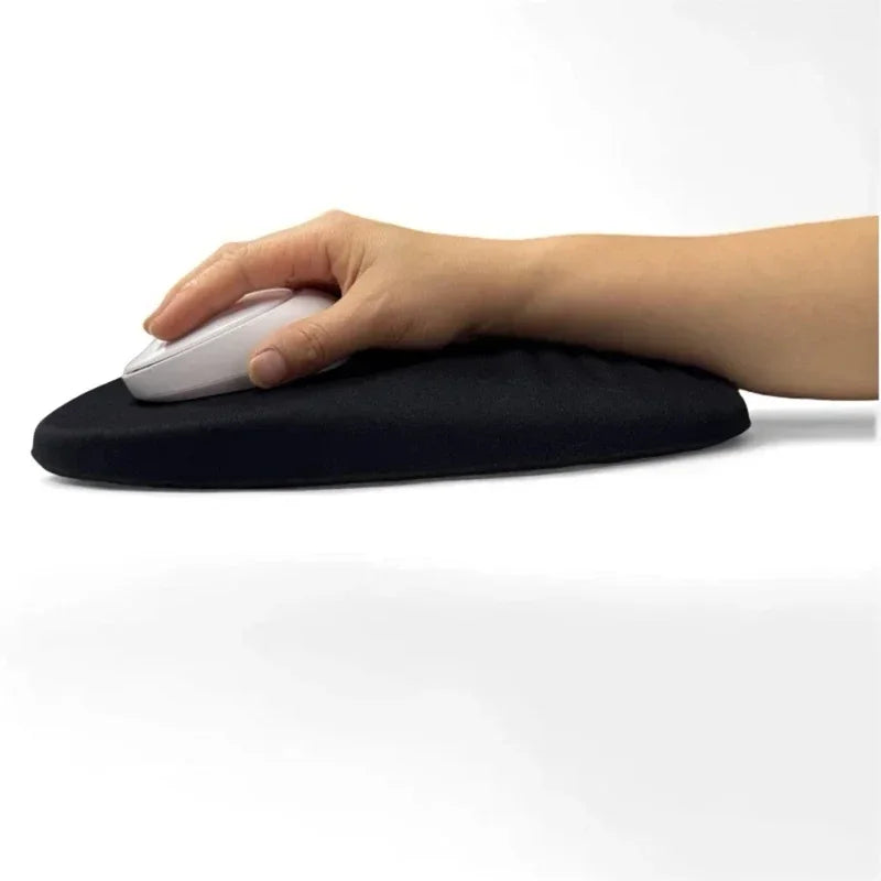 🖱️💖 Ergonomic Mouse Pad with Gel Wrist Support – Premium Lycra Fabric