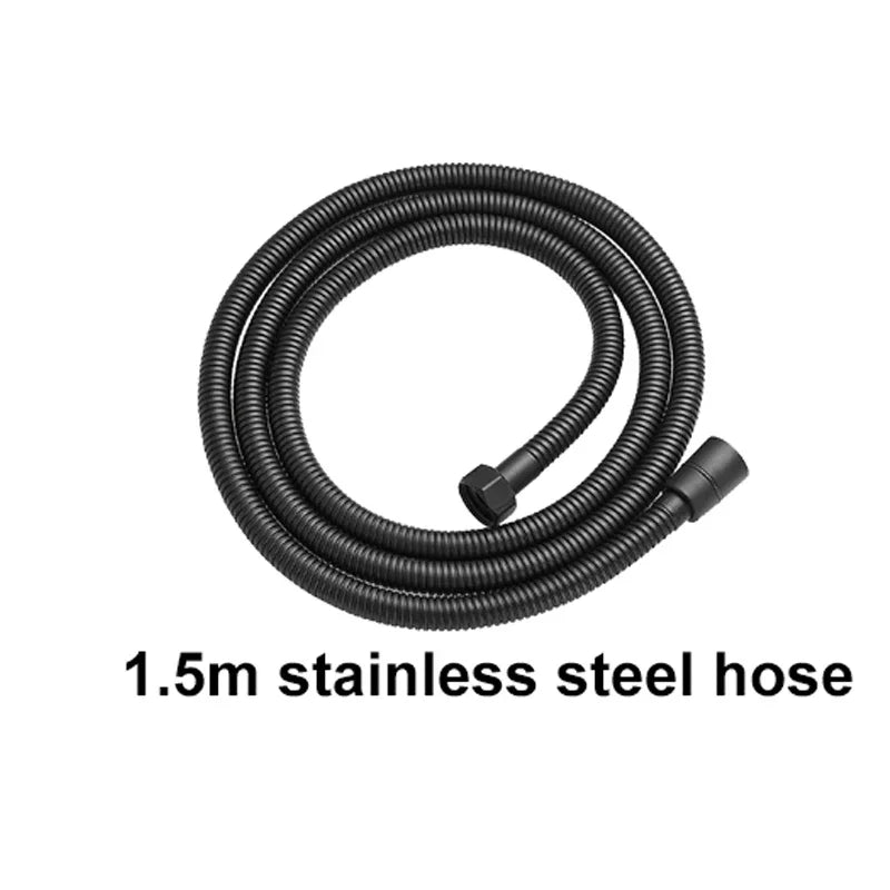 🚿💧 5 Spray Portable Shower Head – High Pressure Large Flow ABS Spa Shower with Filter & Stop Button