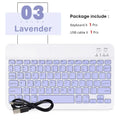 ⌨️🖱️ Mini Wireless Bluetooth Keyboard & Mouse Set – Portable for iPad & Android