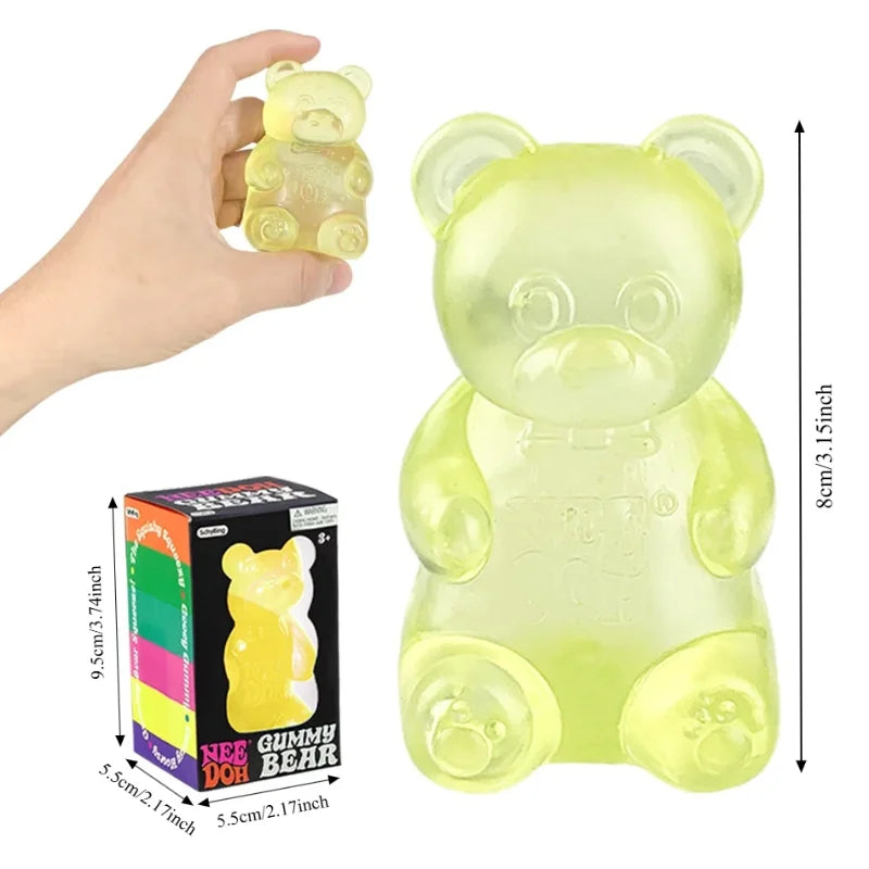 NeeDoh Bear Squishy – Soft Sensory Fidget Toy