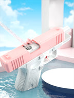 High‑Pressure Water Gun Toy – Non‑Electric Automatic Water Blaster for Kids & Adults | Long‑Range 32.8 ft Shooting | Summer Beach & Pool Water Pistol | 3C & CE Certified