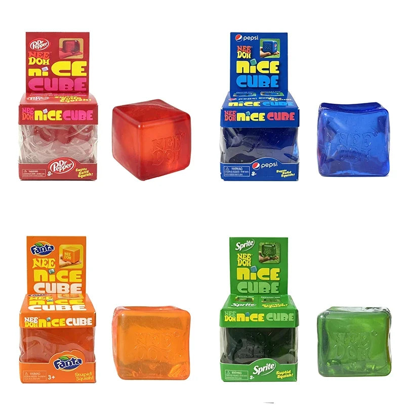 Schylling NeeDoh Nice Ice Baby & Teenie Cube