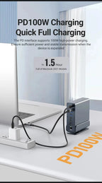 💻🔗 15-in-1 Type-C Docking Station – 4K@60Hz HDMI & DisplayPort Hub
