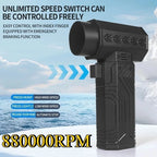 Air Blower 880000RPM High Speed  Mini Turbo Jet Fan 10000MAH 600g Thrust 70m/s Wind Brushless Duster leaf Removal Dryer keyboard