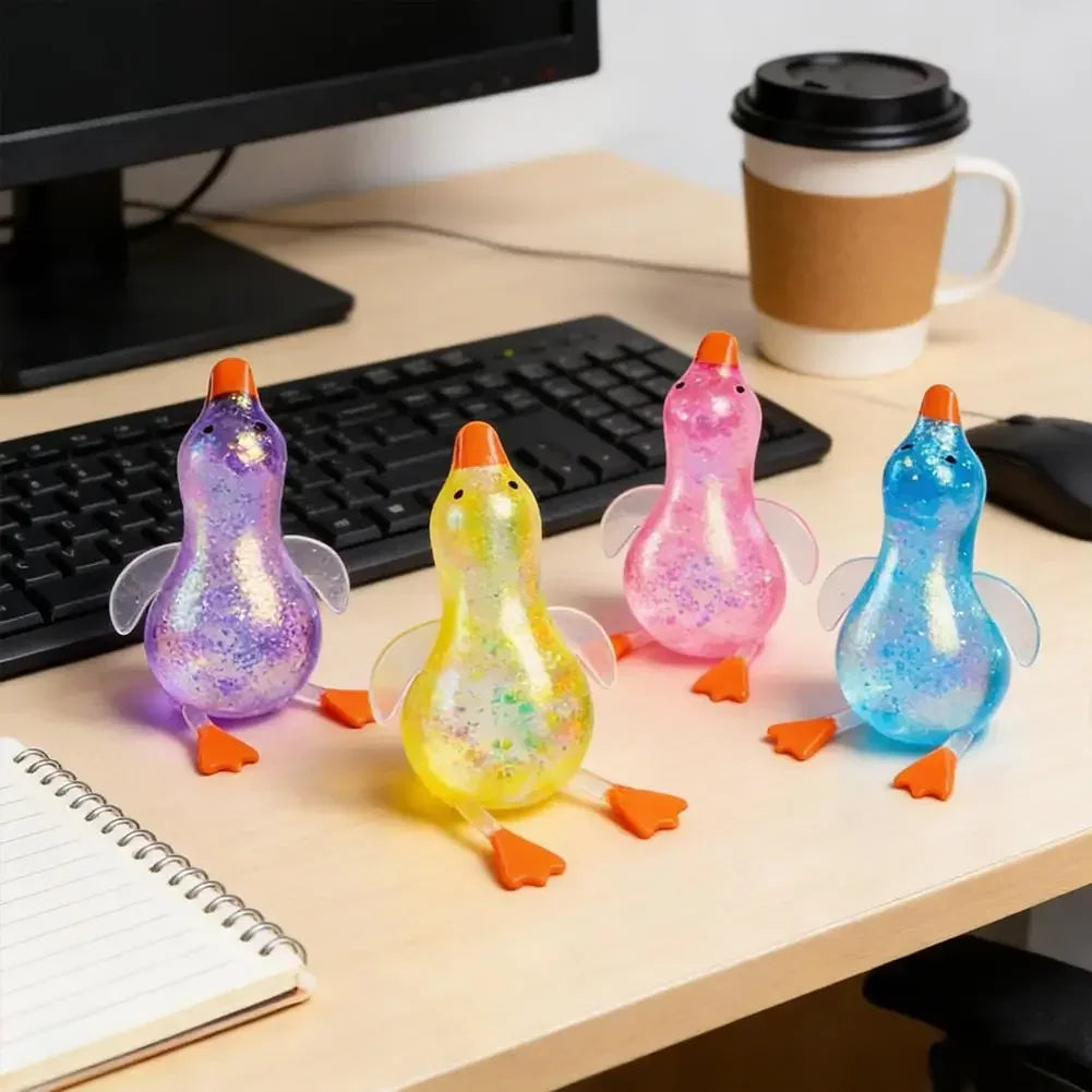 Roasted Duck Squishy Toy – Slow-Rising TPR Blind Box Fidget