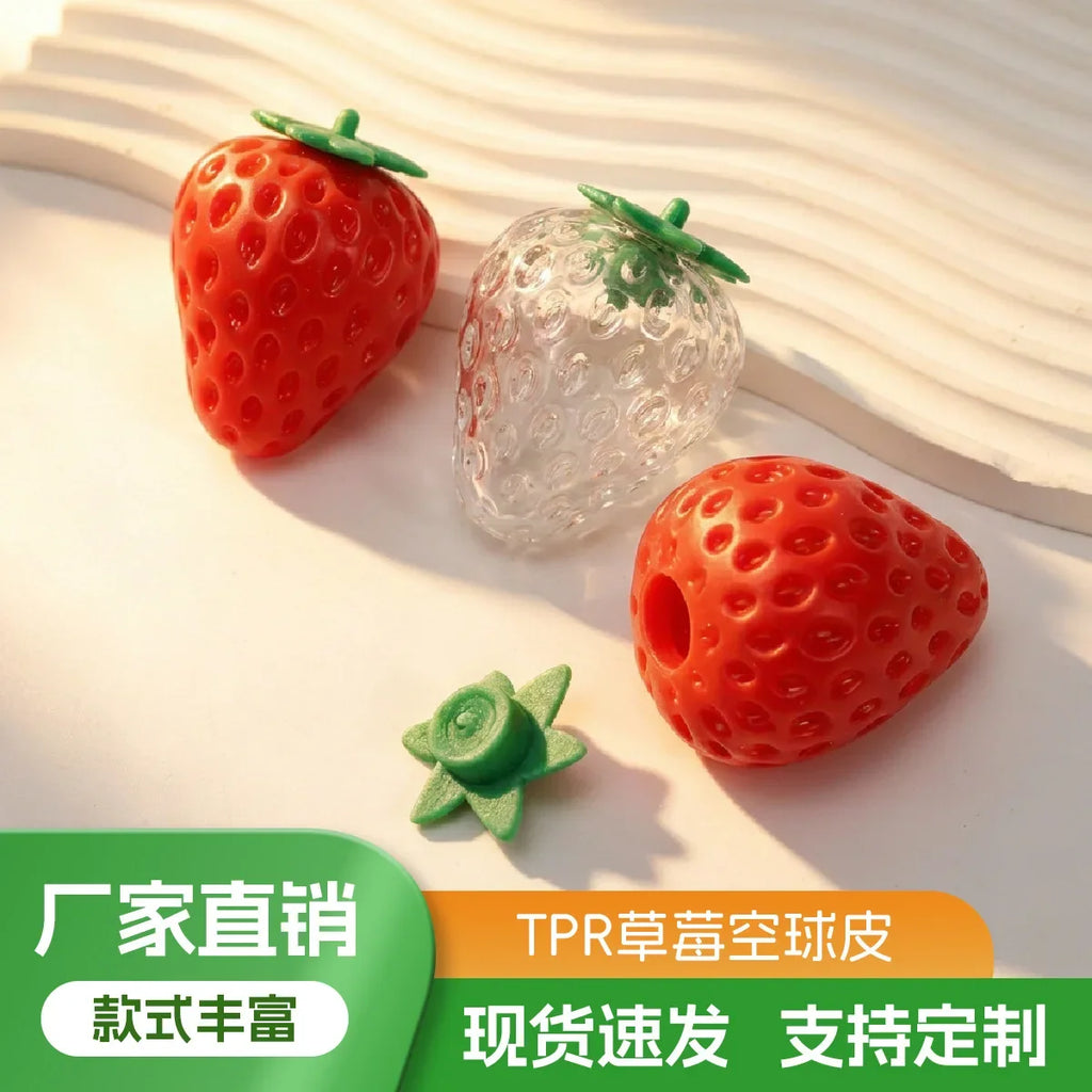 Fruit Squishy Stress Ball – TPR Sensory Squeeze Toy,  Fruit Designs