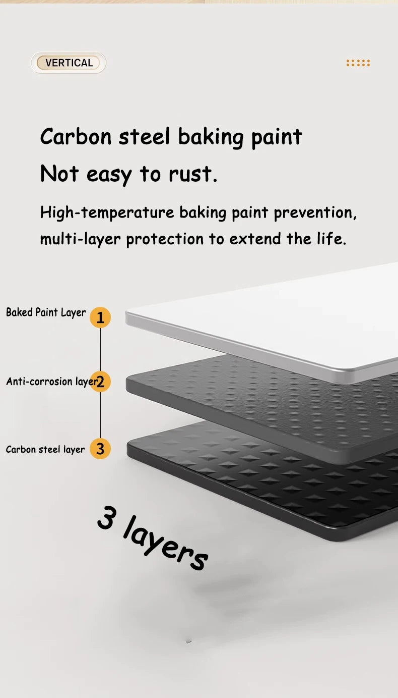 🔌🗂️ Telescopic Under Desk Cable Management Tray – No Drill Metal Rack