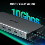 💻🚀 UGREEN 13-in-1 USB-C Hub – Triple Display 4K60Hz Dock