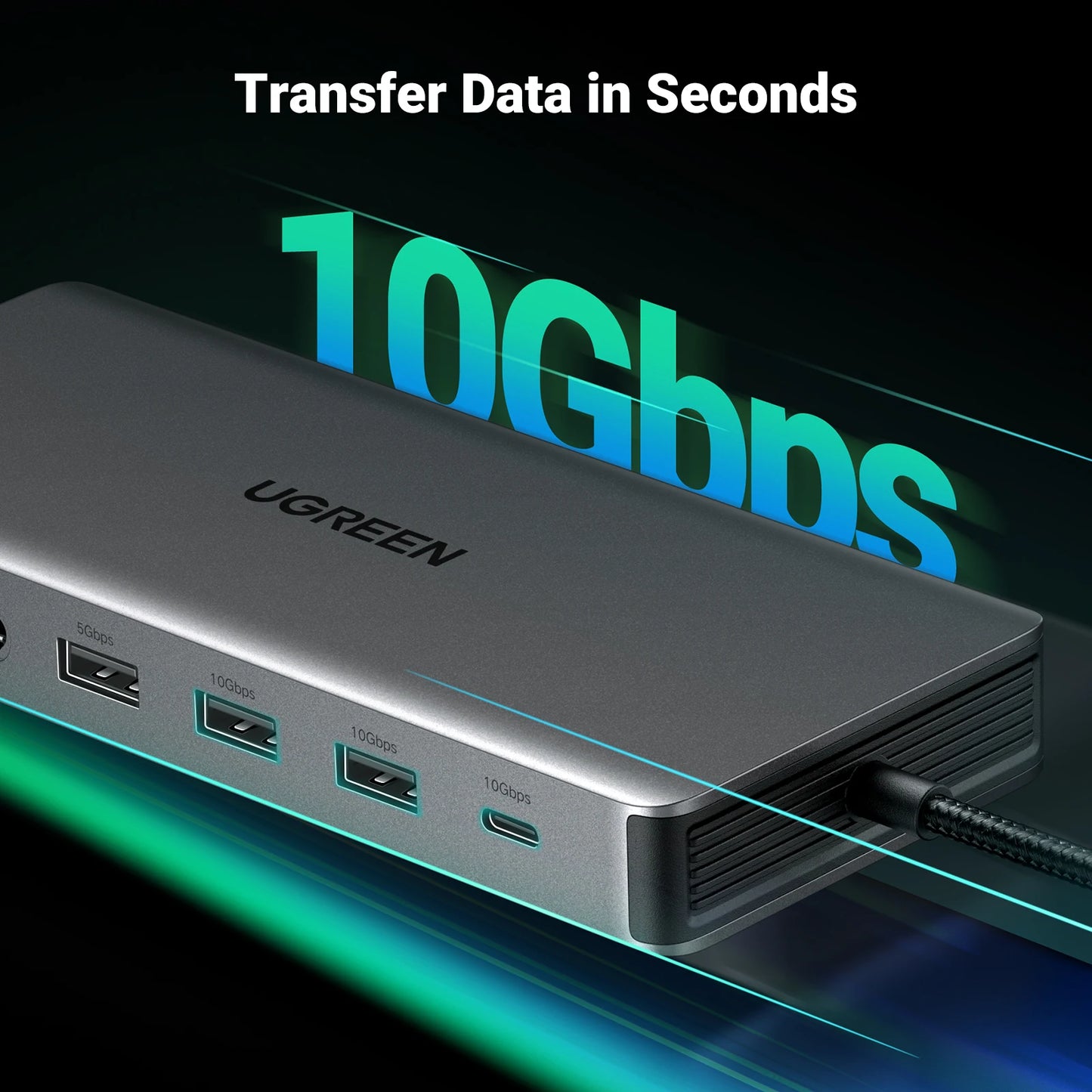 💻🚀 UGREEN 13-in-1 USB-C Hub – Triple Display 4K60Hz Dock