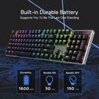 🔥⌨️ Redragon K556 PRO Wireless RGB Mechanical Keyboard – Tri-Mode Hot-Swap