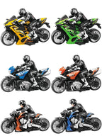 Remote Control Stunt Motorbike 360° Rotation Drift RC Car Model High Speed USB Charge Climbing Racing RC Motorcycle Toy for Kids