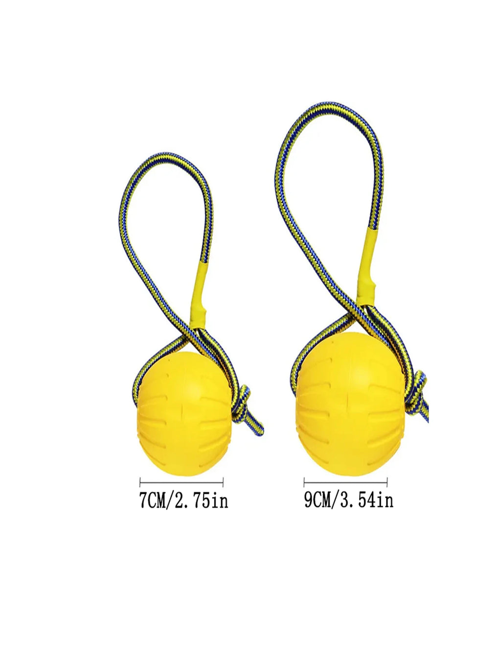 🎾🐶 EVA Floating Dog Ball – Bite Resistant Pull Ring Rope Toy
