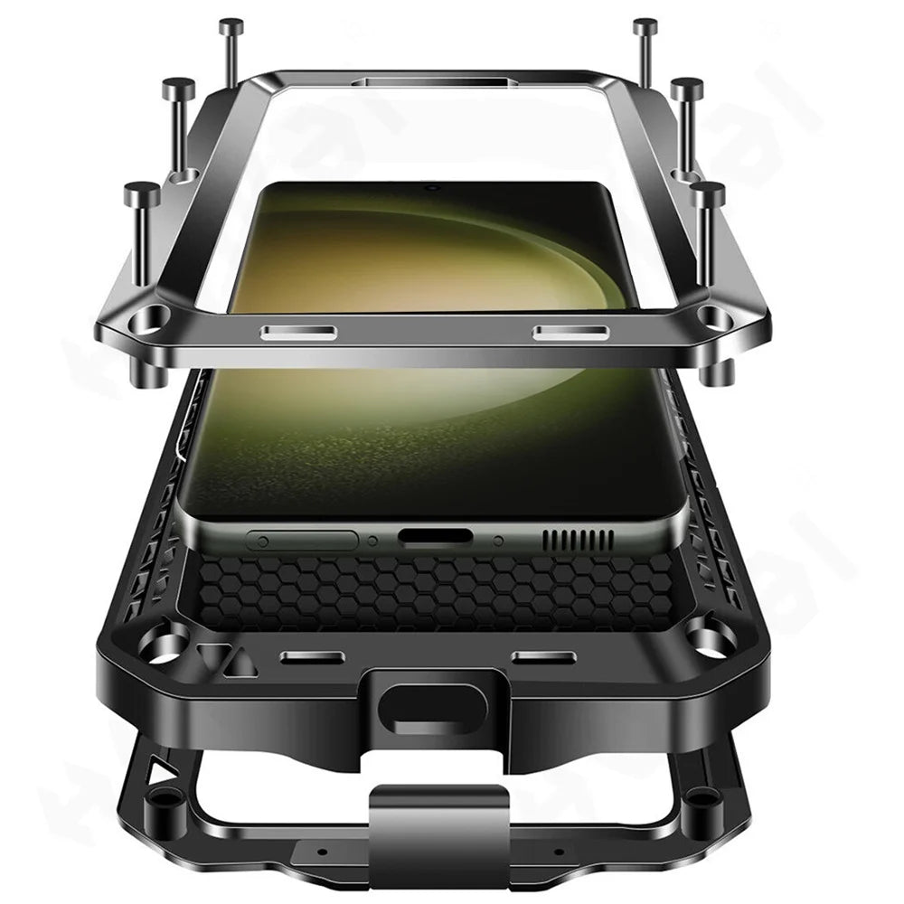Heavy Duty Metal Armor Case for Samsung Galaxy S & Note Series