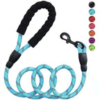 🐕🔗 Double Strap Retractable Dog Leash – Reflective Heavy Duty Lead