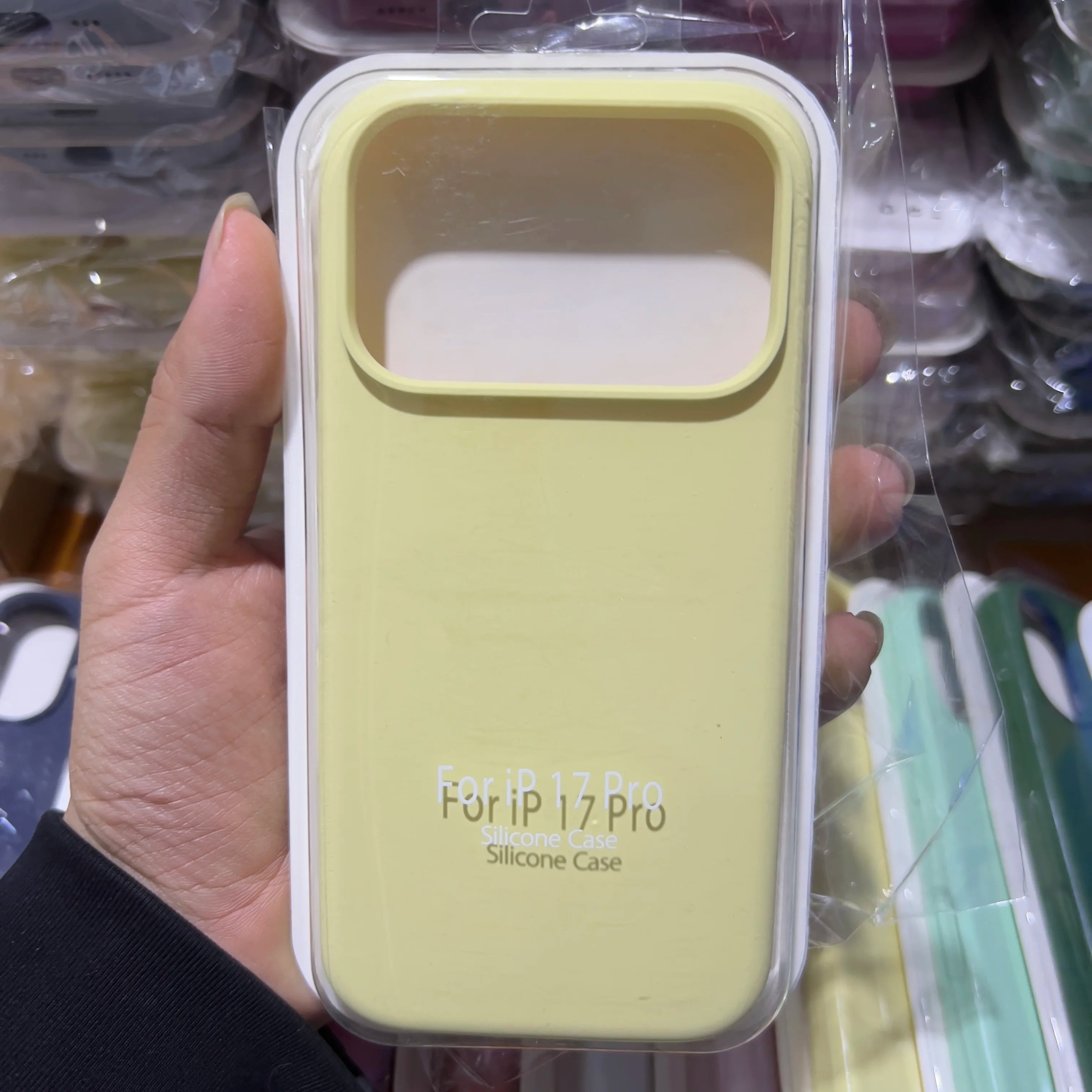 🍭📱 Official Liquid Silicone Skin-Feel Case for iPhone 17 Air / 16 / 15 / 14 / 17 Pro Max