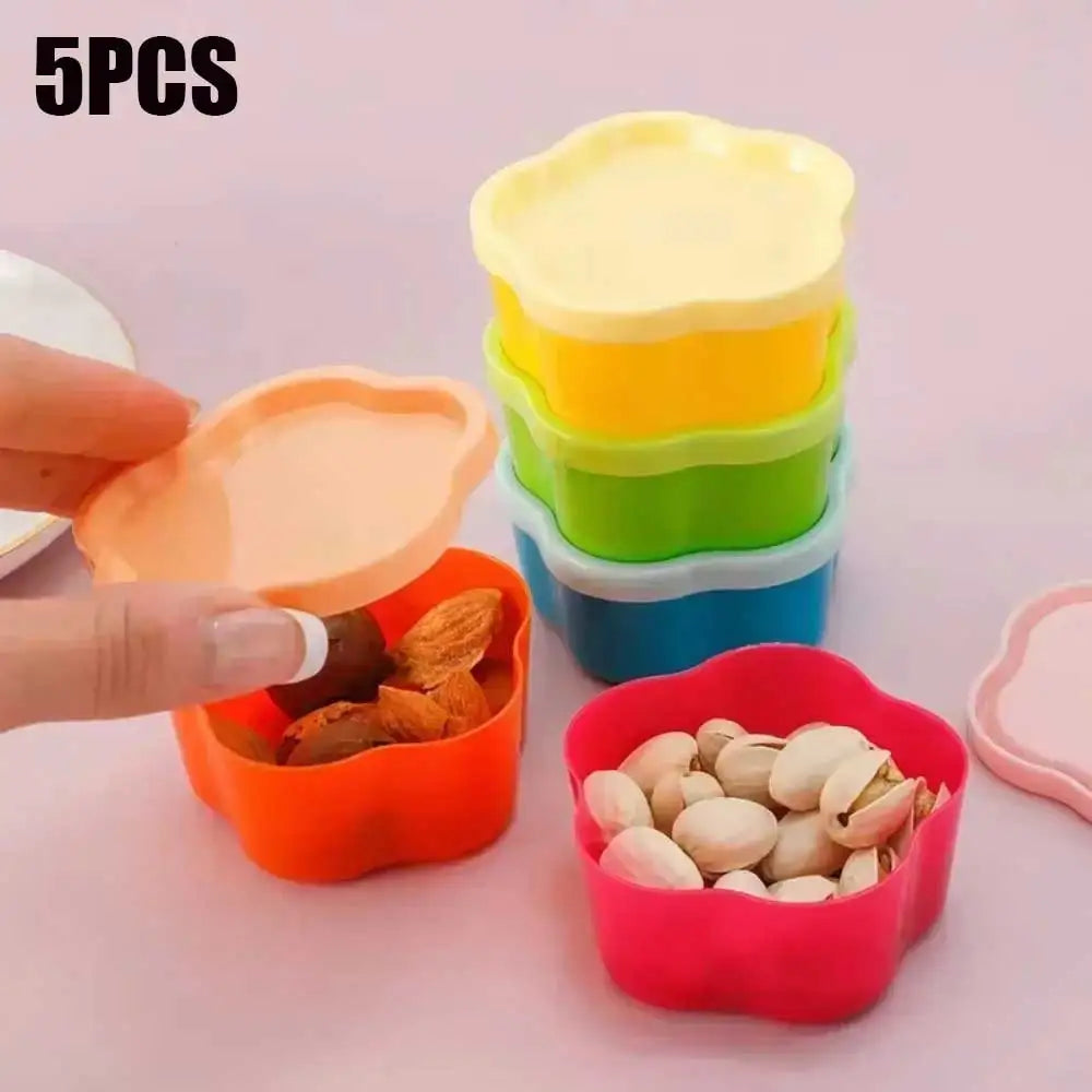🥫✨ 5pcs Mini Squeeze Condiment Bottles | Portable Plastic Sauce Containers 🍅 | Lunch Box Ketchup, Salad Dressing & Sauce Bottles