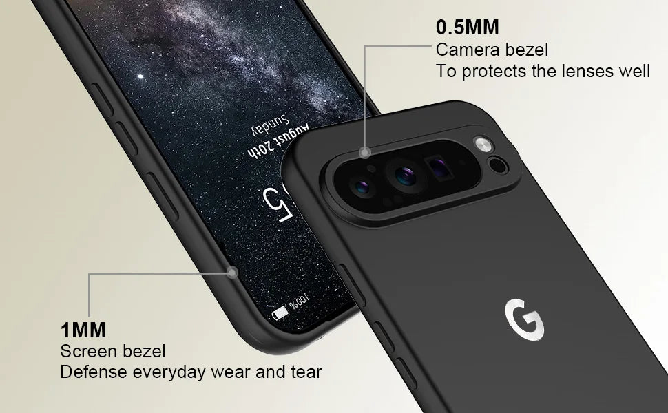 Skin-Friendly Soft Silicone Shockproof Case for Google Pixel