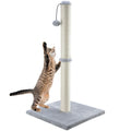 🐾🌳 Tall Premium Sisal Cat Scratching Post with Dangling Ball