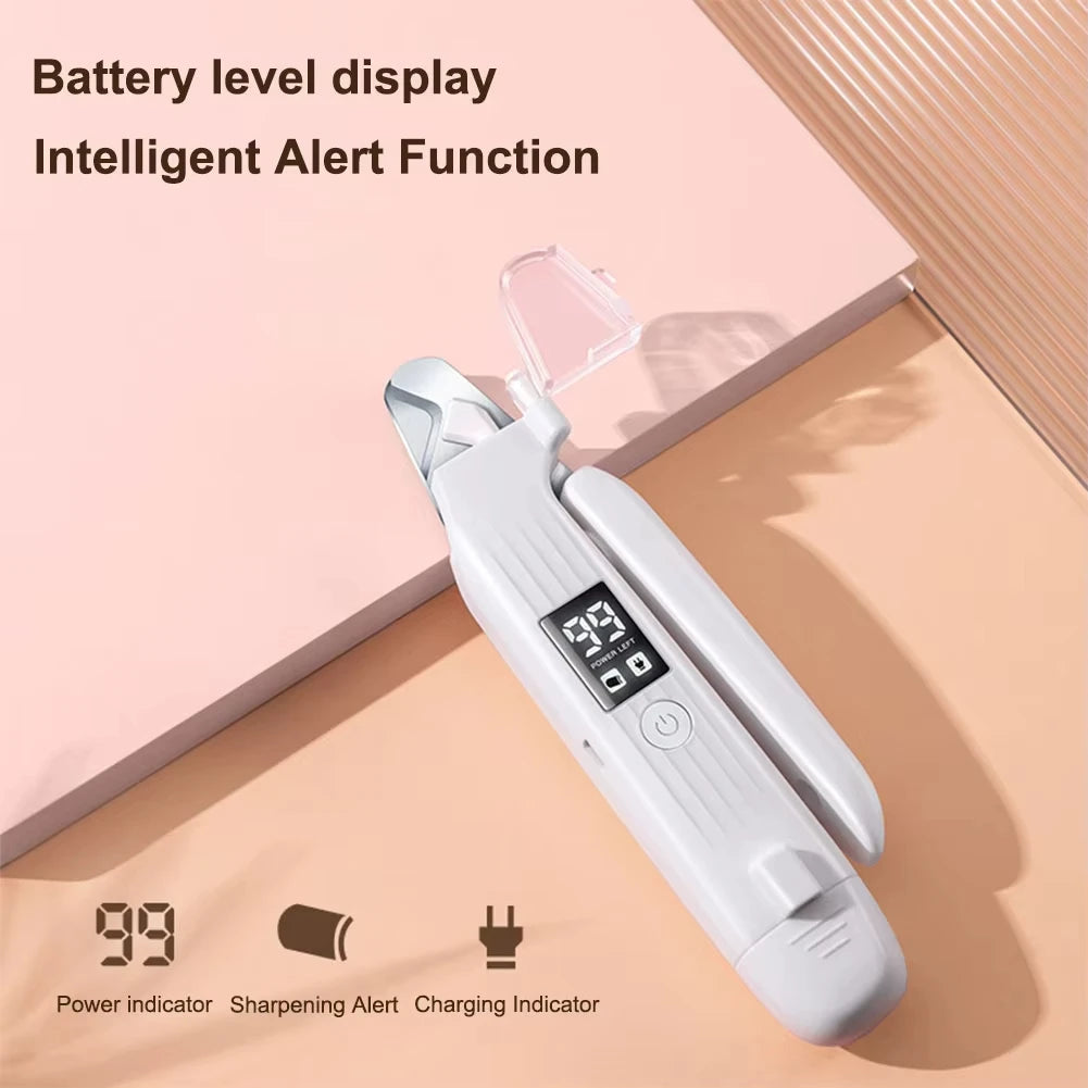 ✂️🐾 2-in-1 Electric Pet Nail Trimmer & Grinder with LED Light