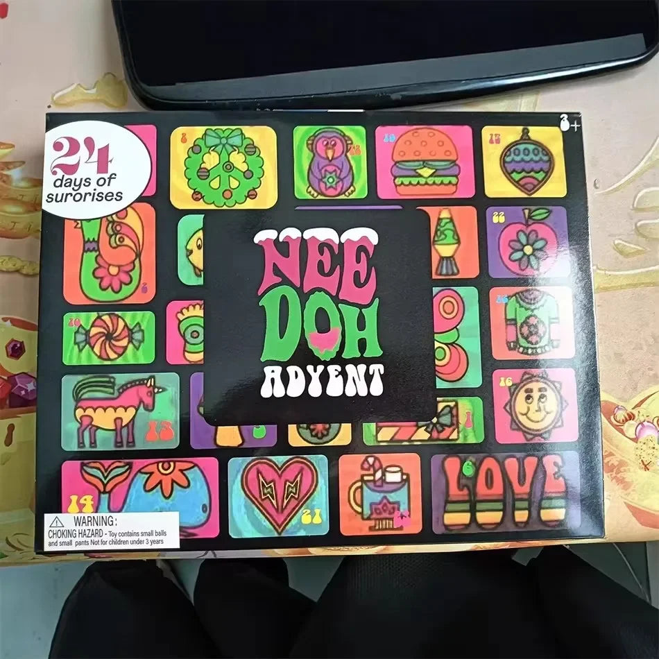 2026 NeeDoh Advent Calendar – Christmas Surprise Fidget Toy Set