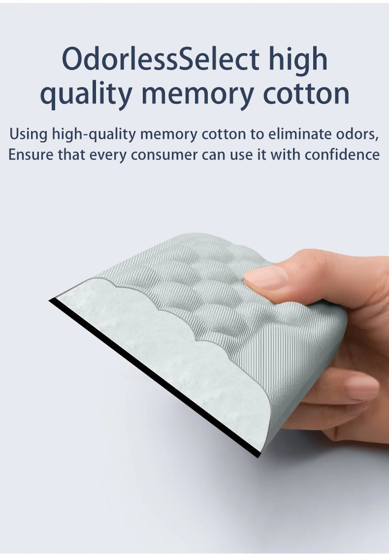 ⌨️🖱️ Ergonomic Memory Foam Keyboard & Mouse Wrist Rest Pad