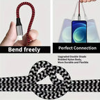 USB-A to Lightning Fast Charging Cable 1M / 2M / 3M – Nylon Braided