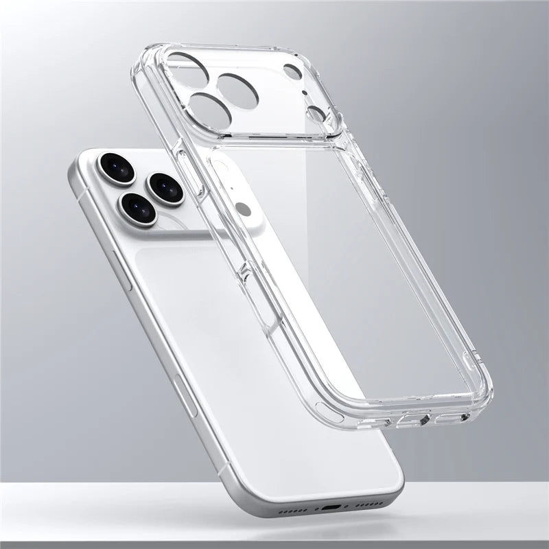 💎📱 Luxury Transparent Shockproof Case for iPhone 17 Series