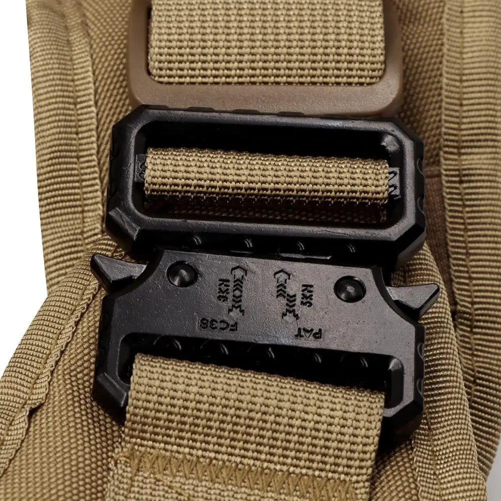 Tactical Large Dog Harness & Leash Set 🐕‍🦺 Military Training Vest with Collar for German Shepherd, Malinois & Medium-Large Dogs