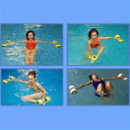 2pcs water dumbbell water sports mens and womens fitness dumbbell water fitness sports swimming fitness water sports