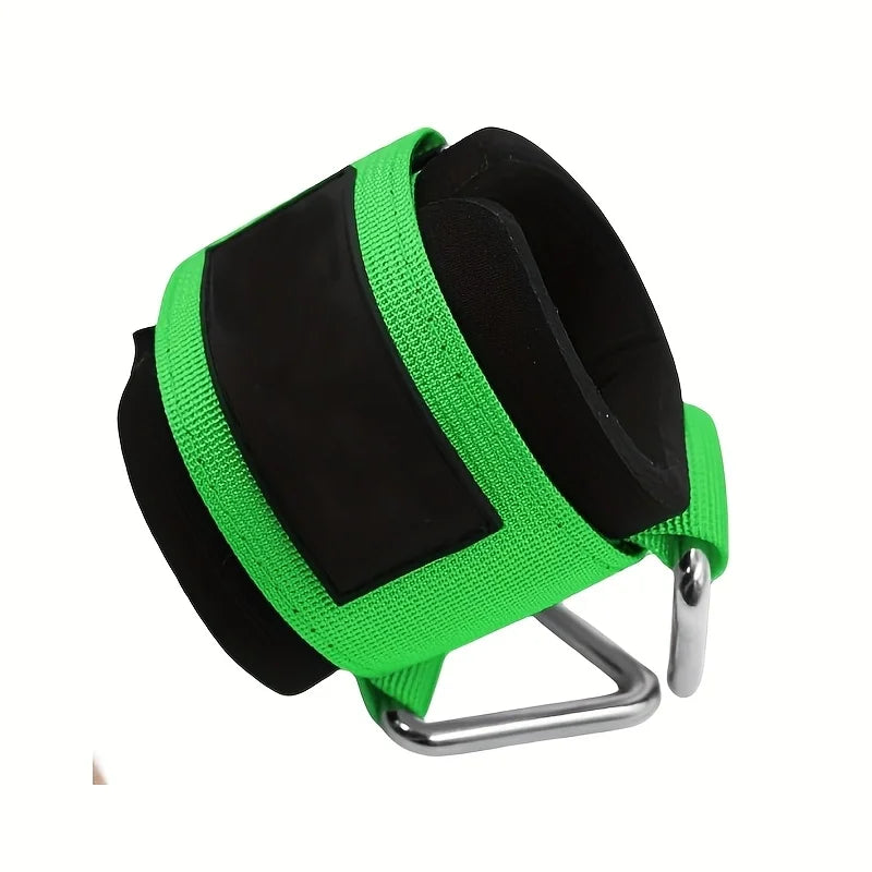 Adjustable Wrist Cuff for Cable Machine – Neoprene Padded Gym Ankle/Wrist Strap for Arm & Glute Training | Fitness Attachment for Men & Women (1 Pc)