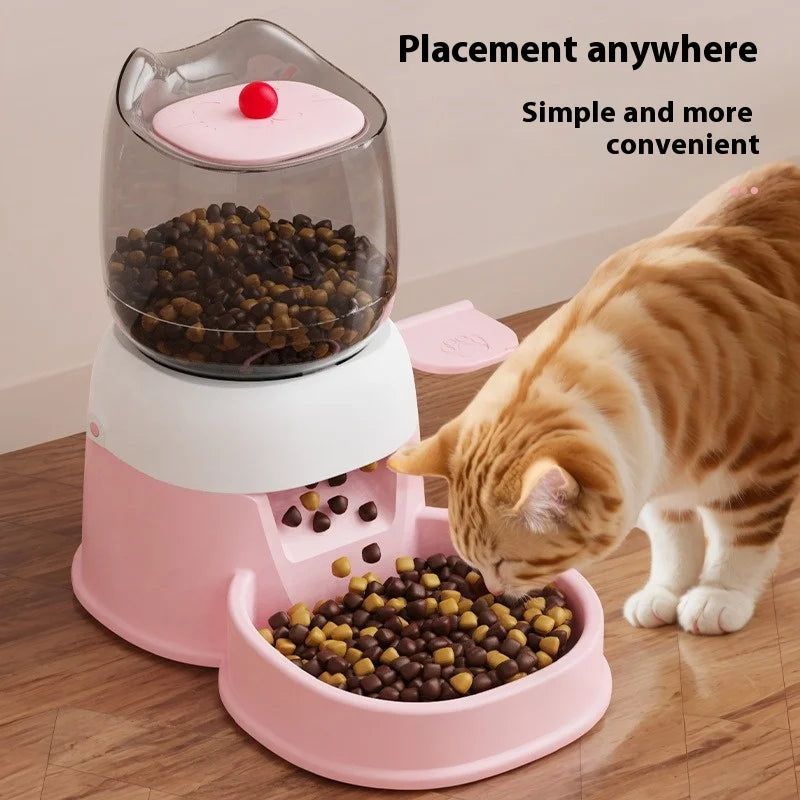 2L Water Fountain  Bowl Automatic Pet Feeder Large Cat Dog Food Dispenser Large Capacity Pet  Bowl Cat Supplies