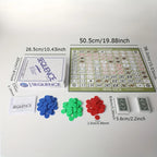 board games, classic strategy board games, party games, outdoor picnic games, sequence board game jumbo,board games,sequence gam