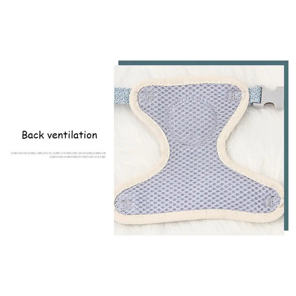 🐾👕 2025 New Undershirt Style Pet Harness with Leash – Breathable & Adjustable