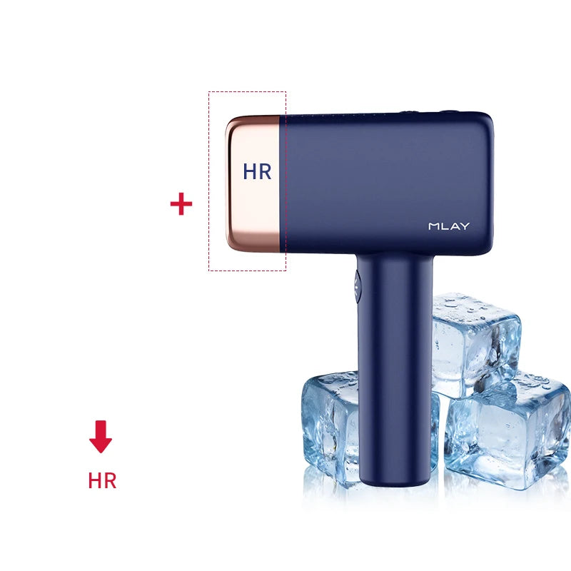 ✨ MLAY T14 IPL Hair Removal Device | ICE Cool Laser Epilator 3-in-1 ❄️ | 500,000 Flashes Permanent Hair Reduction for Body & Face