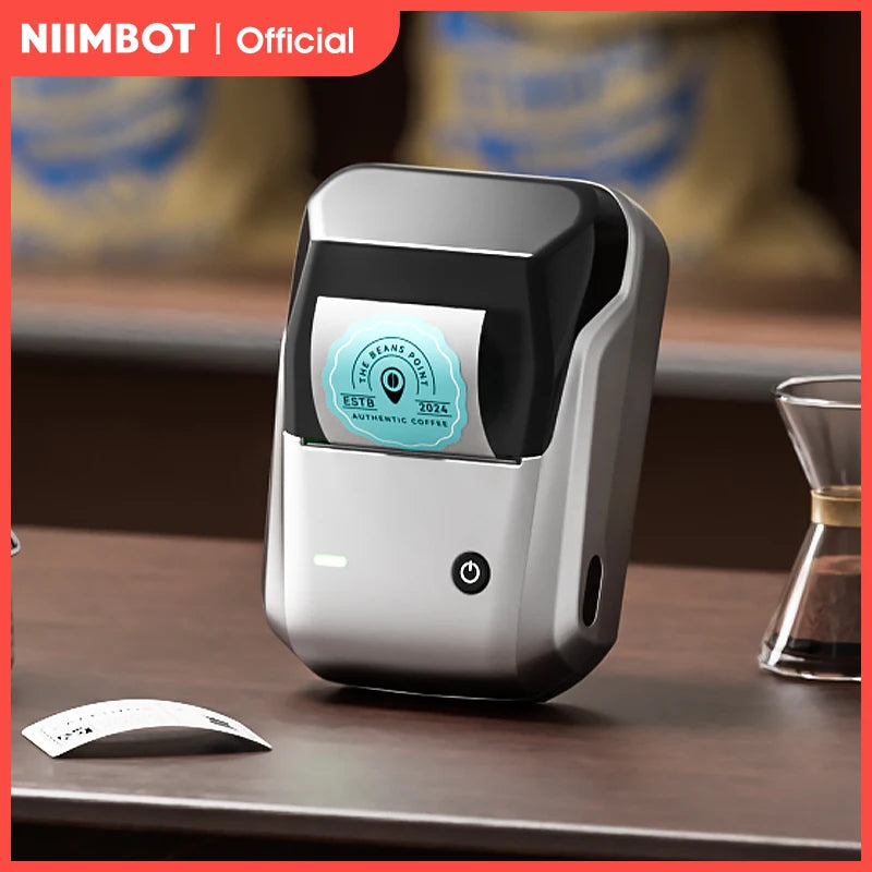 🏷️📱 NIIMBOT B1 Portable Thermal Label Printer – 2 Inch Bluetooth Sticker Maker