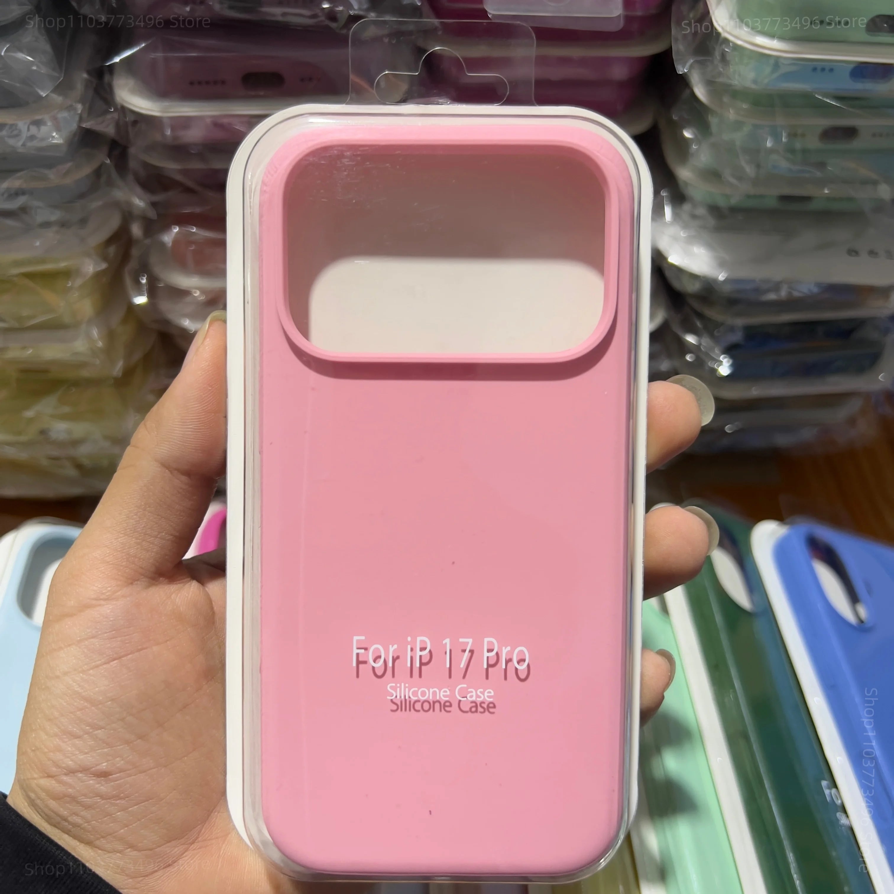 🍭📱 Official Liquid Silicone Skin-Feel Case for iPhone 17 Air / 16 / 15 / 14 / 17 Pro Max