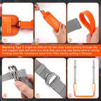Pull-Up Assistance Bands Set with Resistance Straps – Support for Pull-Ups, Chin-Ups & Strength Training for Men & Women