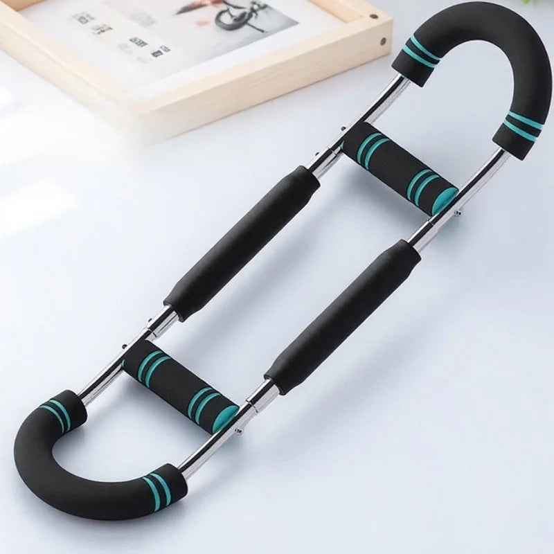 Twister arm Trainer, Adjustable Resistance (60-140 lbs) Chest Workout Equipment,Forearm Power Exercise bar , pectoralis spinalis
