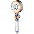 🚿💧 Double-Sided Shower Head – 3 Spray Modes Water-Saving Rainfall Shower with Filter & Booster Nozzle