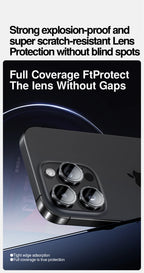 SmartDevil Camera Lens Glass Protector for iPhone 17 / 16 Pro Max