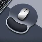 🌈🖱️ Gradient Ergonomic Mouse Pad with Wrist Support – Non-Slip