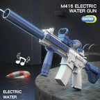 Electric Water Blaster Pistol – Full Automatic Water Toy with Drum Tank | High‑Power Outdoor Beach Water Gun for Summer Fun (14+)