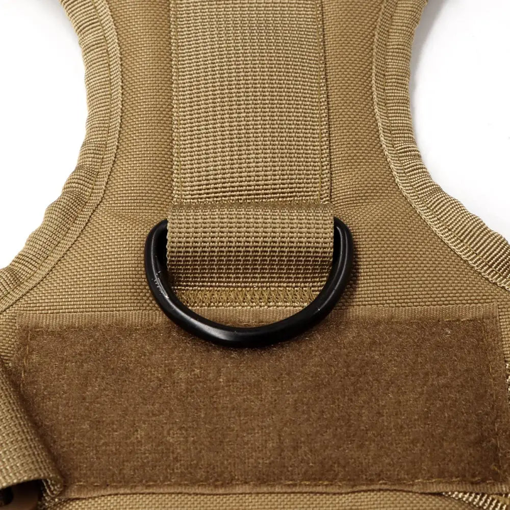 Tactical Large Dog Harness & Leash Set 🐕‍🦺 Military Training Vest with Collar for German Shepherd, Malinois & Medium-Large Dogs