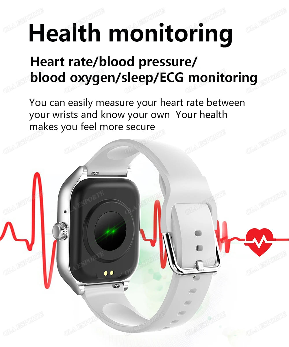 1.83" HD Smart Watch – Bluetooth Call & Sports Mode for Android & iOS
