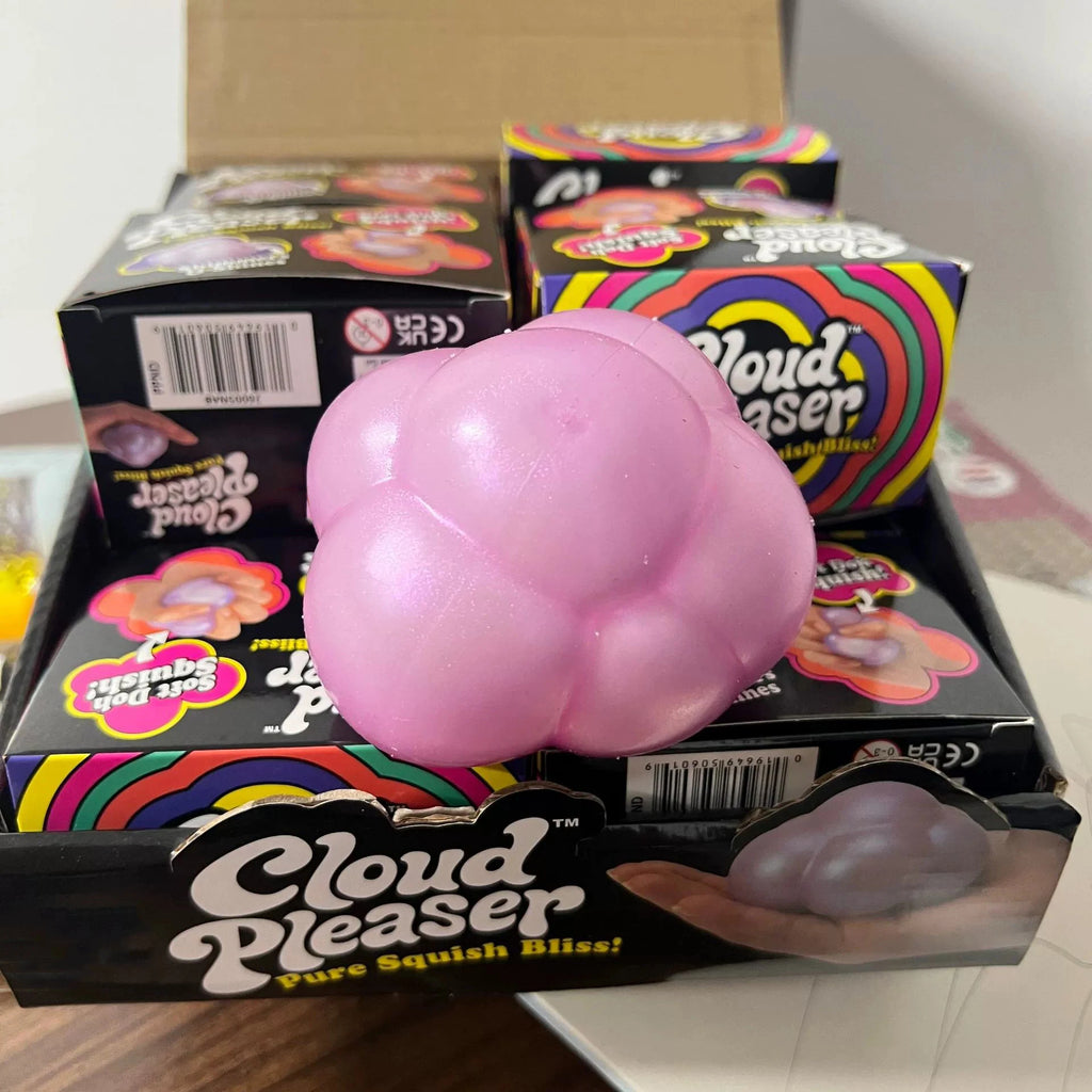 Schylling NeeDoh Cloud Pleaser Gumdrop – Soft Sensory Fidget Toy Blind Box